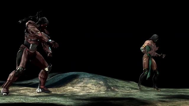Mortal Kombat 9 Fatalities on Jade (Default Costume) смотреть онлайн