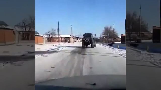 Драфт на тракторе смотреть онлайн