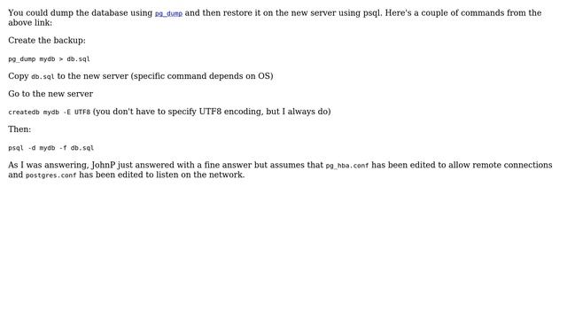 Databases: Copy PostgreSQL data from one PC to another (3 Solutions!!) смотреть онлайн