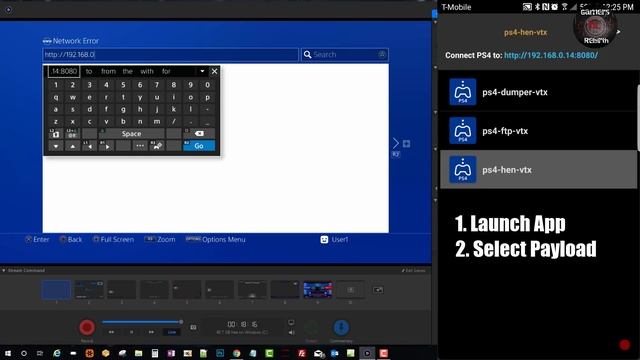 PS4 EXPLOIT 5.05 WITH ANDROID APP! INSTALL & PROCESS GUIDE! Host Exploit and Payloads! смотреть онлайн