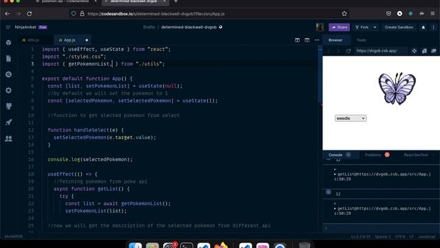 React App with POKEMON-API(asked in an react interview) смотреть онлайн