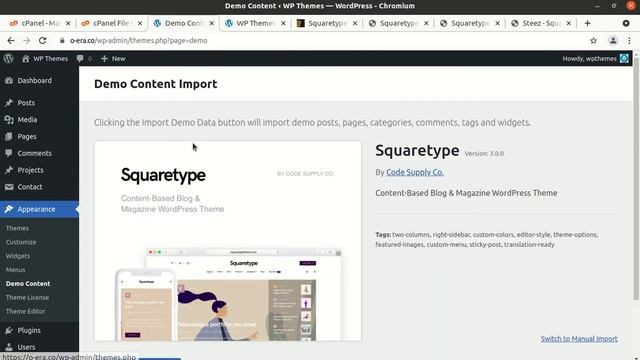 Squaretype - Modern Blog WordPress Theme | Content-Based Blog and Magazine Theme смотреть онлайн