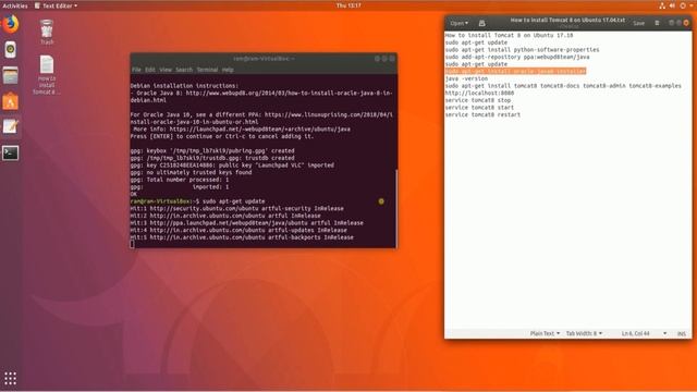 How To Install Apache Tomcat 9 on Ubuntu 20.10, How to Install and Configure Tomcat 8 on Ubuntu смотреть онлайн