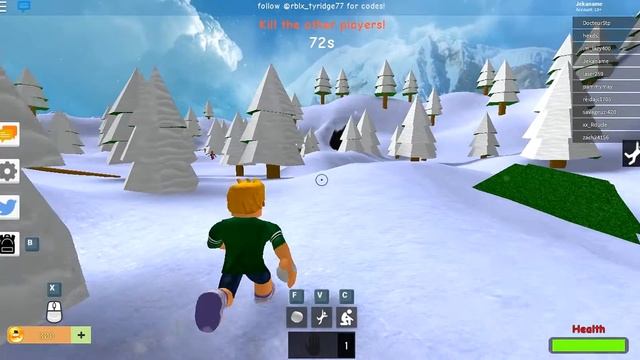ИГРАЕМ В СНЕЖКИ ROBLOX! СИМУЛЯТОР СНЕЖНОЙ БИТВЫ В РОБЛОКС! Snow Ball Fighting Simulator смотреть онлайн