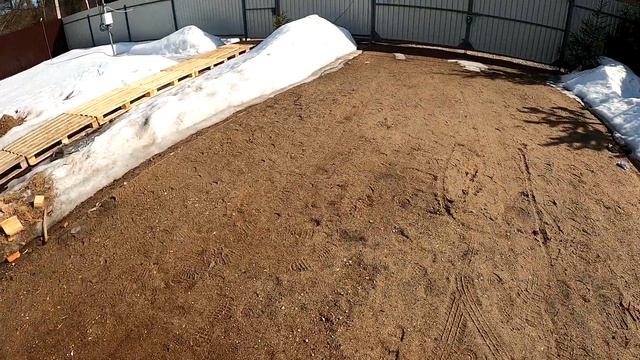 Воскресная зарисовка. Мониторим участок весной. смотреть онлайн