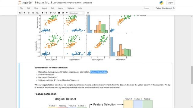 یادگیری ماشین با پایتون - 4 Feature selection, feature extraction смотреть онлайн