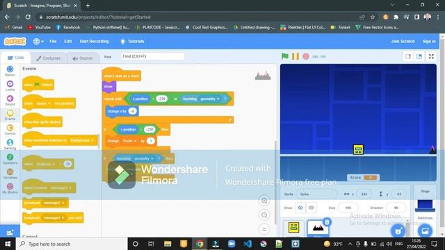 Geometry Dash in scratch3.0 - Absolute for Beginners. Scratch Beginners Project смотреть онлайн