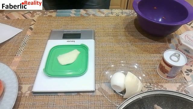 VLOG. Меню для похудения ➡️ взвешивание еды, фасовка, калорийность. Отчет. #ЛидерFaberlicReality