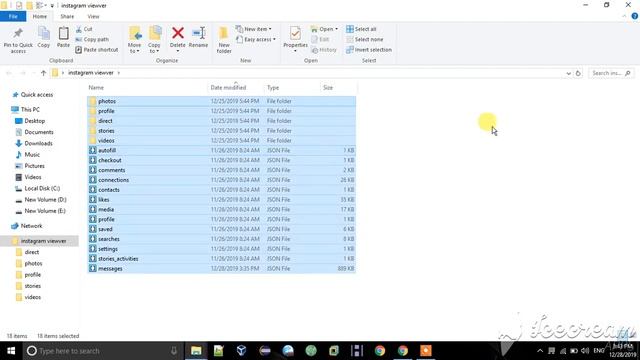 Instagram Backup Data Viewer || Instagram Chat Backup Viewer смотреть онлайн