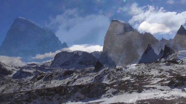 La col du Palet depuis Champagny en Vanoise. смотреть онлайн