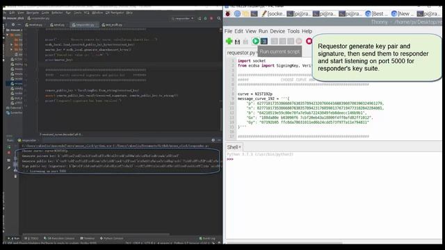 ECDH Key Exchange смотреть онлайн