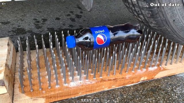 Experiment Car vs 200 Nails | Crushing crunchy & soft things by car | Test Ex смотреть онлайн