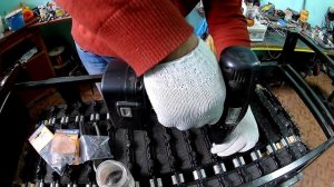 Шиповка гусеницы