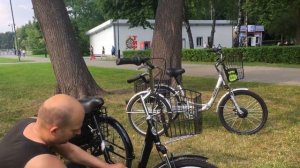 Трехколесный складной велосипед для взрослых Doonkan Trike 24. Электровелосипед Дункан Трайк Байк.