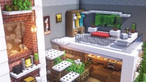 Учебник по майнкрафту, как построить современную комнату, minecraft.