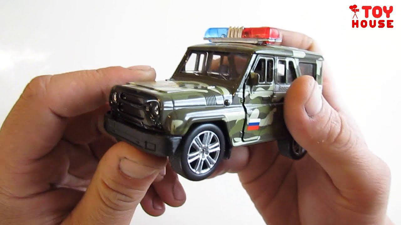 Тюнингованный военный УАЗ ХАНТЕР / UAZ HUNTER. Про машинки. смотреть онлайн