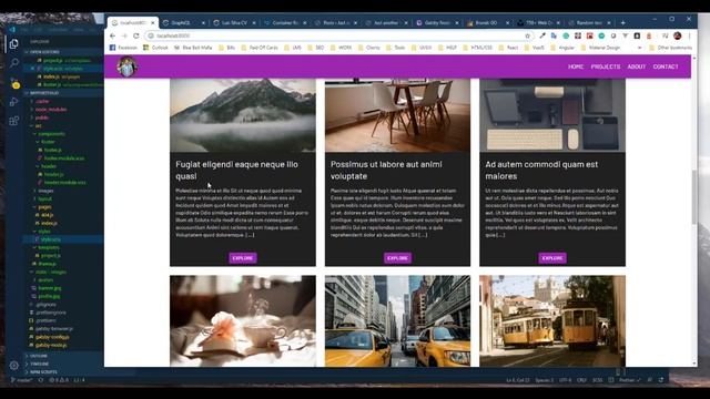 34 Header And Project Navigation (Gatsby + WordPress) смотреть онлайн