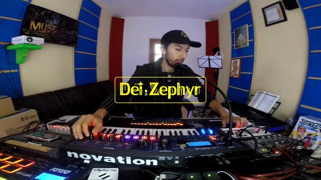 SUPER SPACESHIP - LIVE SET | NOVATION MININOVA, KORG VOLCA, AKAI MPX8, QX1002USB смотреть онлайн