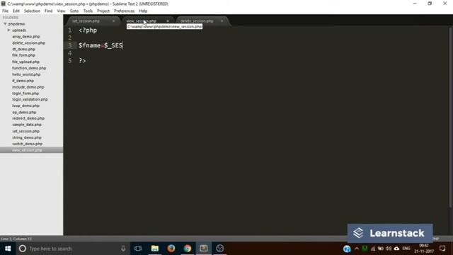 Sessions in PHP смотреть онлайн