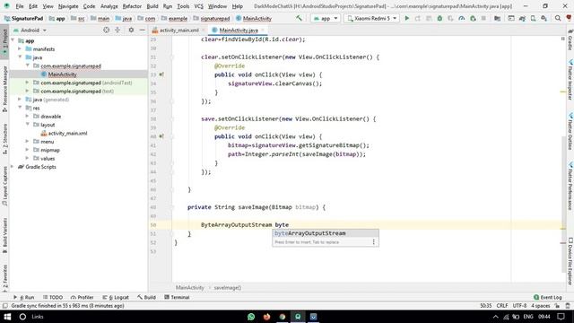 Signature Pad | Android Studio | Android UI | #TipsNappStudio смотреть онлайн