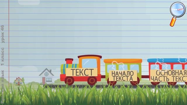 Русский язык.1 класс (Урок№46 - Какие части можно выделить в тексте (части текста).) смотреть онлайн