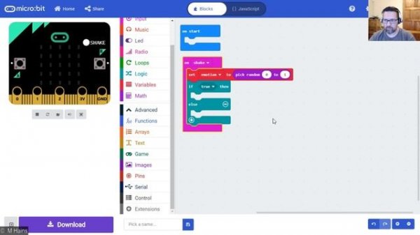 Microbit Tutorial 11a - If Then Else