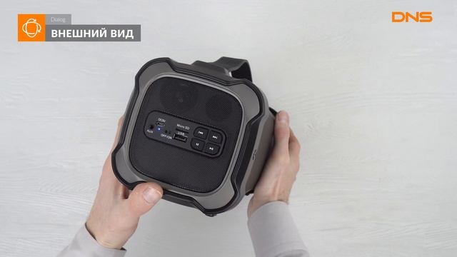 Распаковка портативной аудиосистемы Dialog Progressive AP-1020 / Unboxing Dialog Progressive AP-102