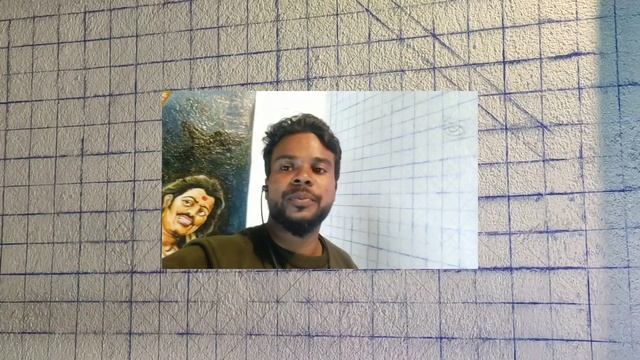 Allu arjun sketch || grid method on wall смотреть онлайн