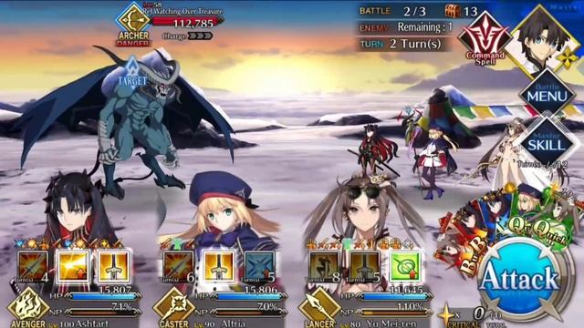[FGO] Path to Santa / Karna Christmas - 90+ Node Spishtar/Yu Summer 3T 6CE смотреть онлайн