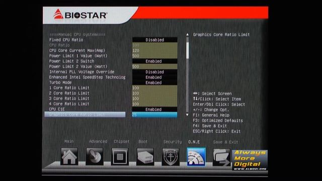 Biostar TZ68A+ возможности BIOS AlMoDi