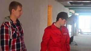 Декоративное покрытие «Американка» через хоппер ковш