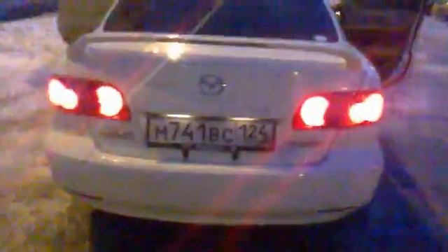 Красные фонари на Mazda atenza смотреть онлайн