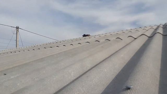 крыша из шифера