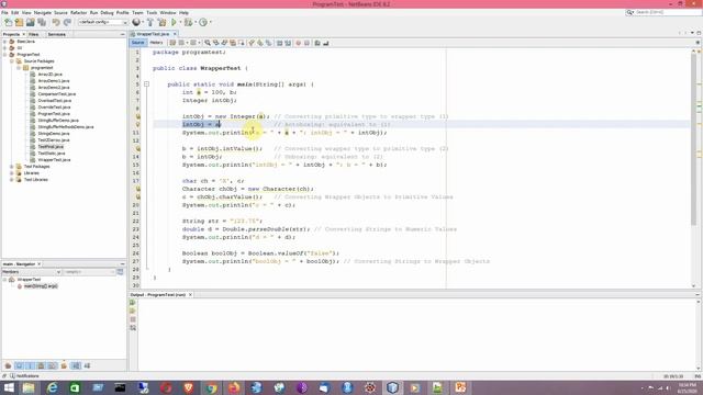 Core_Java_23 - Java Wrapper Classes смотреть онлайн