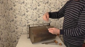 Самодельная печка в палатку для зимней рыбалки на дровах