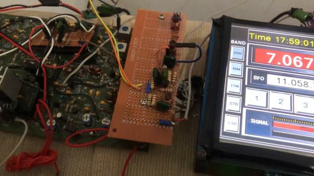 Si5351 vfo Arduino Mega + Nextion Tft radio homebrew + rotary motor hdd смотреть онлайн