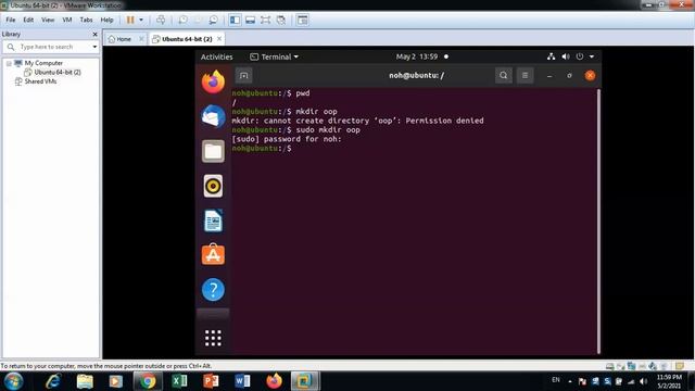 11- using sudo command in Linux to get Permission to the user смотреть онлайн