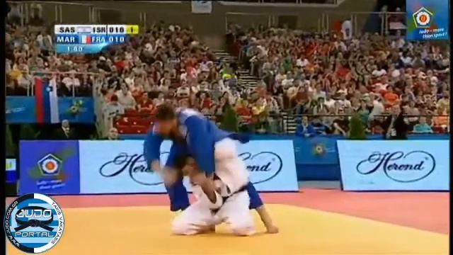 European Judo Championship Budapest 2013 Bronze -100kg SASSON Or (ISR) - MARET Cyrille (FRA) смотреть онлайн