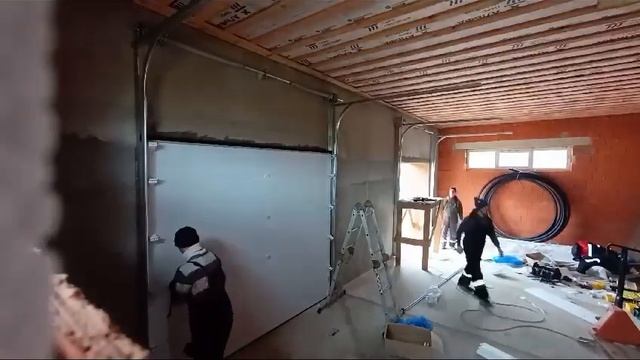 Установка гаражных ворот Doorhan смотреть онлайн