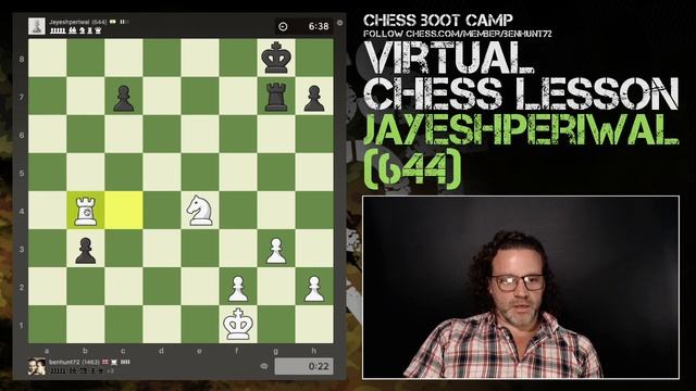 Virtual Chess Lesson: Jayeshperiwal (644) смотреть онлайн