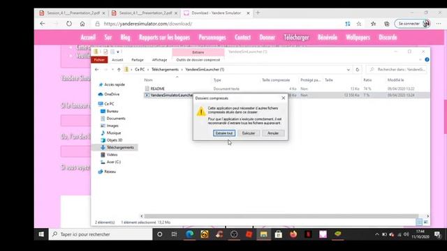 Comment avoir Yandere Simulator sur Pc ! ( À ne plus installer sinon ça soutient YandereDev ) смотреть онлайн