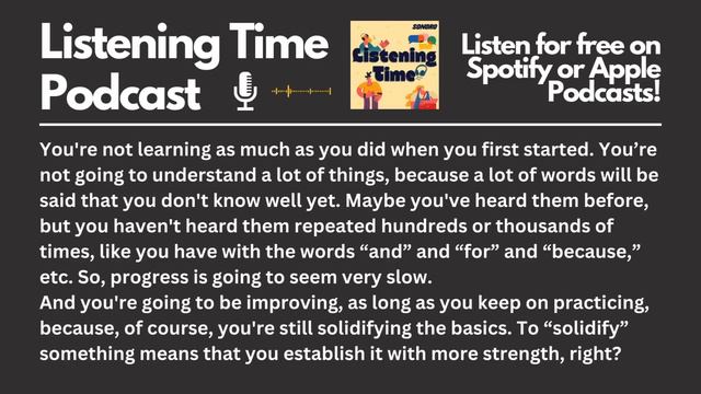 English Listening Podcast - Why is it Hard to Become Advanced? смотреть онлайн
