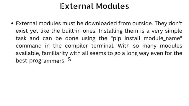 Modules and Libraries - Python Programming | Tech Info смотреть онлайн