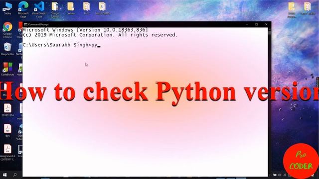 How to check python version смотреть онлайн