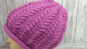 Супер оригинальная шапка КРОКУС.   Подробный мастер класс.
