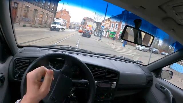 1994 Volkswagen Passat B4 1 9 TDI 90 HP POV Test Drive смотреть онлайн