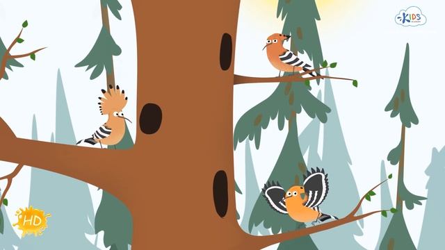 Matching Games for Kids with Funny Birds | Preschool & Kindergarten | Kids Academy смотреть онлайн