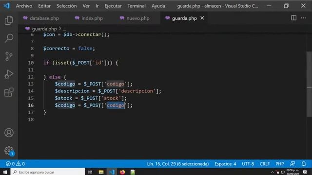 CRUD en PHP y MySQL con PDO смотреть онлайн