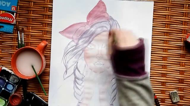 The Art MD Alisa рисунок красками смотреть онлайн