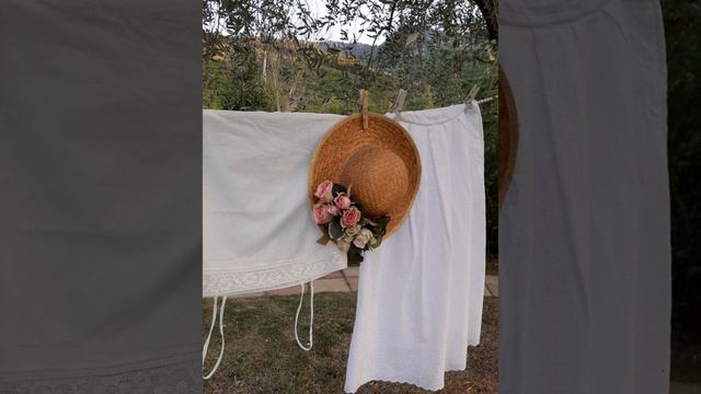 Шале и розы в горах Италии. Стирка( Retrostyle).